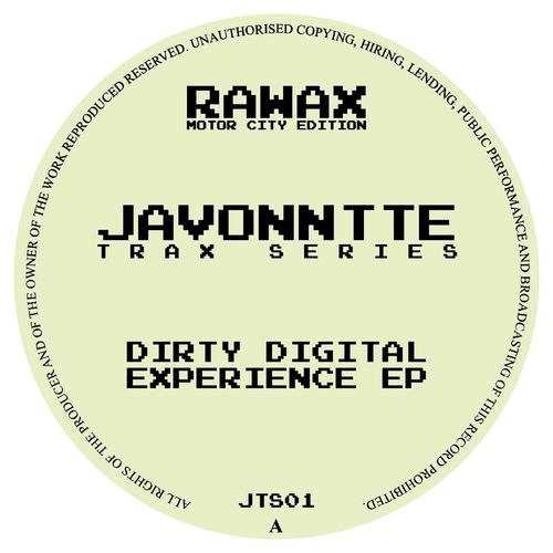 Javonntte - Dirty Digital Experience EP [RJTS01]